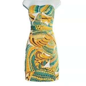 Trina Turk & Banana Republic Collab. (Size 10) Multicolored Cora Pisces Dress